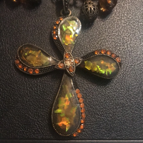 Antique Cross necklace - Picture 2 of 6